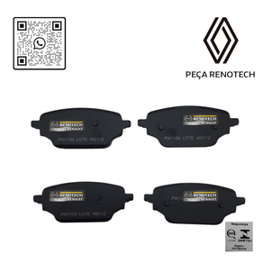 440604876R PASTILHA DE FREIO TRAS. KANGOO ELETRICA RN 04876R -X 440604876R PASTILHA DE FREIO TRAS. KANGOO ELETRICA RN 04876R -X